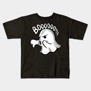 Boo Boooooo Thumps Down Says This Cute Ghost Halloween Kids T-Shirt